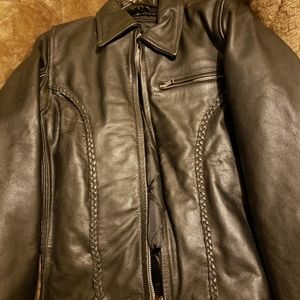 Ladies leather jacket